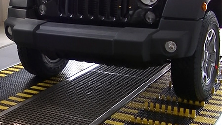 MCE Car Wash Conveyor Prevents Tire Damage MCE Car Wash Conveyor Prevents Tire Damage
